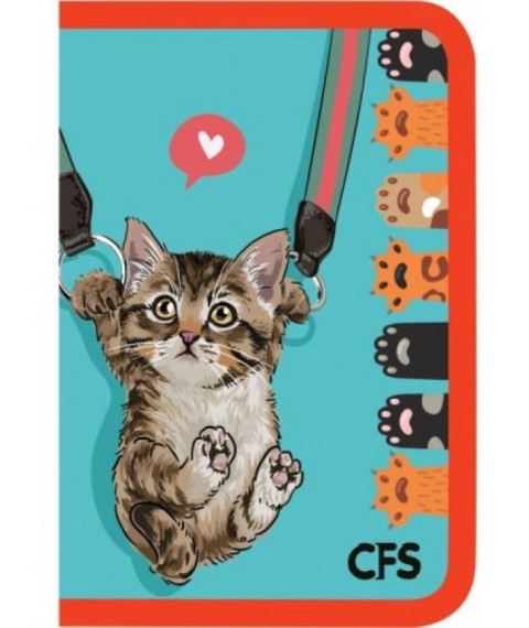 Mapa cu fermoar Maxi A4 (plastic/color) MX32019